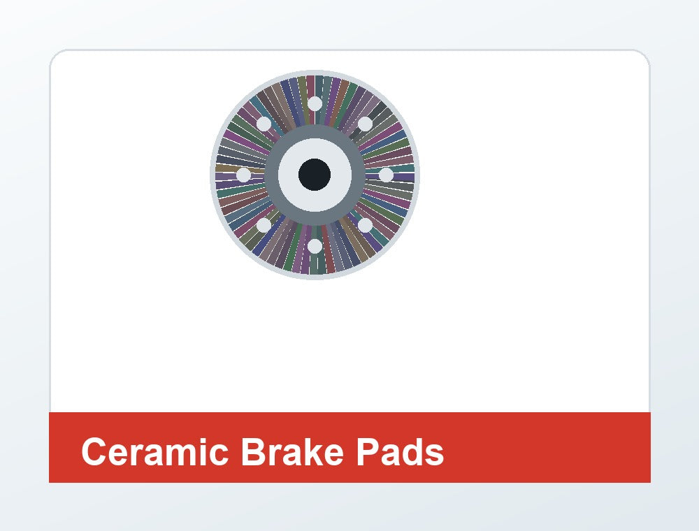 Ceramic Front Brake Pad Set